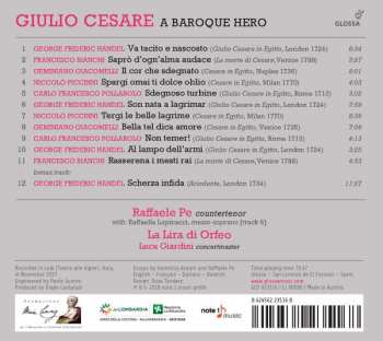 CD Raffaele Pe: Giulio Cesare: A Baroque Hero 328454