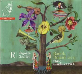Album Ragazze Quartet: Bartók Bound (Vol. 1) (String Quartets 1, 2 & 4)