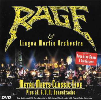 Album Rage: Metal Meets Classic Live Plus All G.U.N. Bonustracks