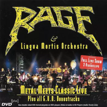 Rage: Metal Meets Classic Live Plus All G.U.N. Bonustracks