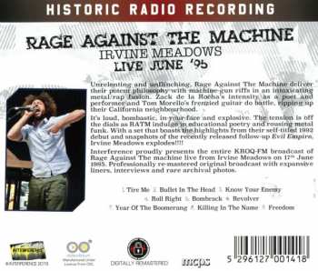 CD Rage Against The Machine: Live June '95 Irvine Meadows 411082