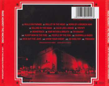 CD Rage Against The Machine: Live At The Grand Olympic Auditorium 21627