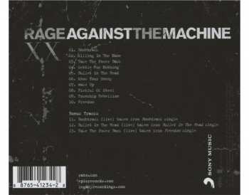 CD Rage Against The Machine: Rage Against The Machine XX 383482