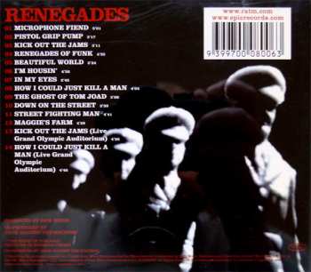 CD Rage Against The Machine: Renegades