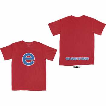 Merch Rage Against The Machine: Rage Against The Machine Unisex T-shirt: Big E (back Print) (medium) M