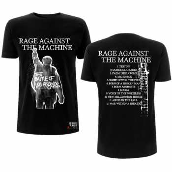 Merch Rage Against The Machine: Tričko Bola Album Cover  L