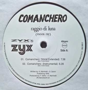 LP Raggio Di Luna: Comanchero 72996