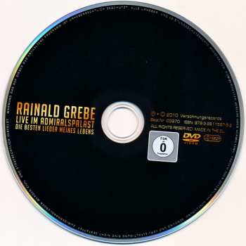 DVD Rainald Grebe: Live Im Admiralspalast - Die Besten Lieder Meines Lebens 324188