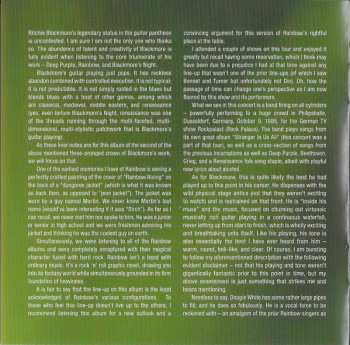 2CD/DVD Rainbow: Black Masquerade DIGI