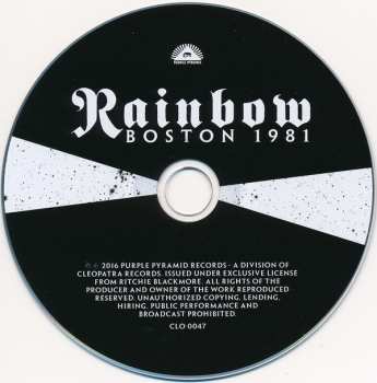 CD Rainbow: Boston 1981 5654