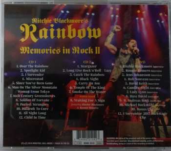 2CD/DVD Rainbow: Memories In Rock II 23283