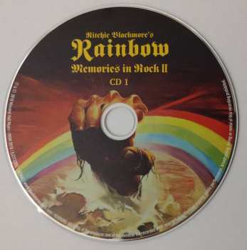 2CD/DVD Rainbow: Memories In Rock II 23283