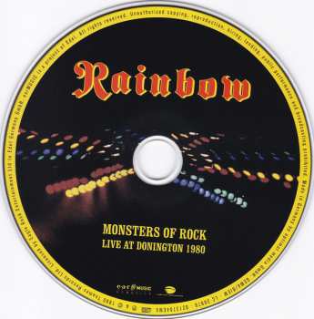 2LP/CD Rainbow: Monsters Of Rock: Live At Donington 1980 LTD | NUM 130535