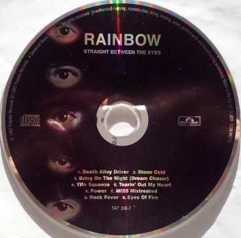 CD Rainbow: Straight Between The Eyes 34690