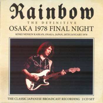 2CD Rainbow: Osaka 1978 The Final Night 425217