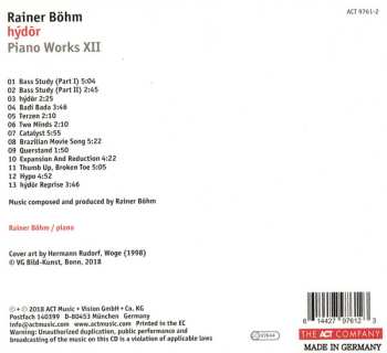 CD Rainer Böhm: Hýdör 462075