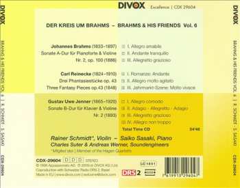 CD Rainer Schmidt: Brahms & Friends Vol. VI 433036