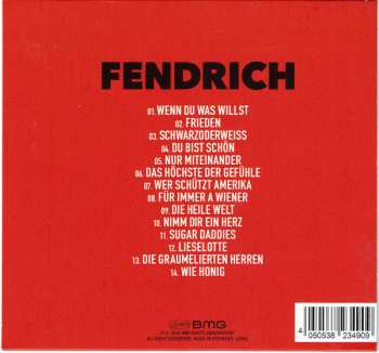 CD Rainhard Fendrich: Schwarzoderweiss 356221