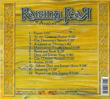 CD Raising Fear: Avalon 255367