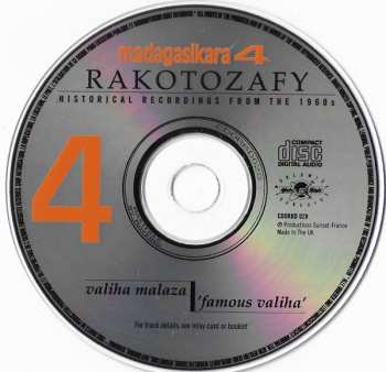 CD Rakotozafy: Valiha Malaza = Famous Valiha 284305