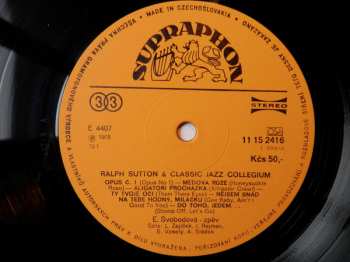 LP Ralph Sutton: Ralph Sutton & Classic Jazz Collegium 50345