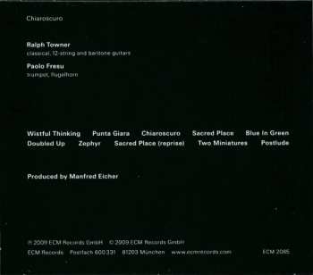 CD Ralph Towner: Chiaroscuro 190251