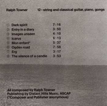 CD Ralph Towner: Diary 304690