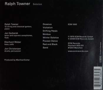 CD Ralph Towner: Solstice 311086