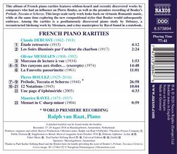 CD Ralph van Raat: French Piano Rarities 318571
