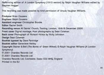 CD Ralph Vaughan Williams: A London Symphony: The Original 1913 Version Of Symphony N°.2 315921
