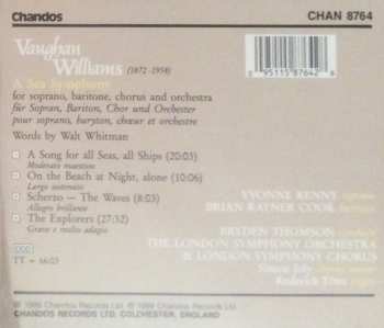 CD Ralph Vaughan Williams: A Sea Symphony (No.I) 301499