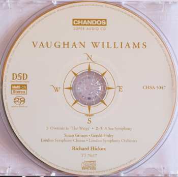 SACD Ralph Vaughan Williams: A Sea Symphony / Overture To "The Wasps" 331310