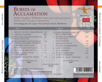2CD Ralph Vaughan Williams: Bursts Of Acclamation: Organ Music And Transcriptions 314312