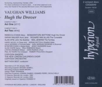 2CD Ralph Vaughan Williams: Hugh The Drover 343430