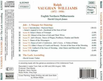 CD Ralph Vaughan Williams: Job - A Masque For Dancing / The Lark Ascending 335390