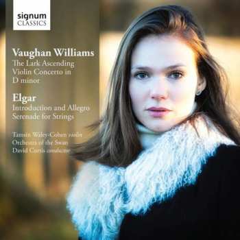 CD Tamsin Waley-Cohen: Vaughan Williams The Lark Ascending Violin Concerto in D minor / Elgar Introduction and Allegro Serenade for Strings 455759