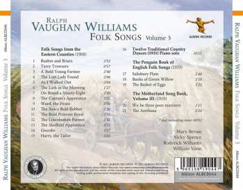 CD Ralph Vaughan Williams: Folk Songs Volume 3 419779