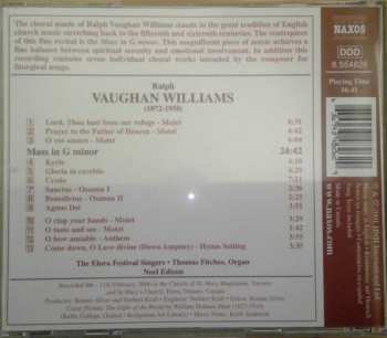 CD Ralph Vaughan Williams: Mass In G Minor 260731