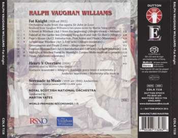 SACD Ralph Vaughan Williams: Fat Knight - Serenade To Music - Henry V Overture 431426