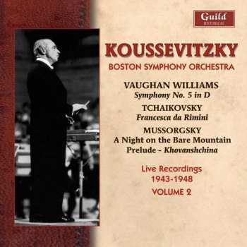 Album Ralph Vaughan Williams: Serge Koussevitzky Dirigiert Das Boston Symphony Orchestra
