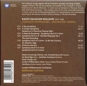 7CD/Box Set Ralph Vaughan Williams: Complete Symphonies 97719