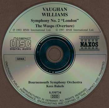 CD Ralph Vaughan Williams: Symphony No. 2 "London" / The Wasps (Overture) 274206