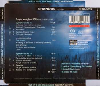 SACD Ralph Vaughan Williams: Symphony No. 6 / Symphony No. 8 / Nocturne 311194