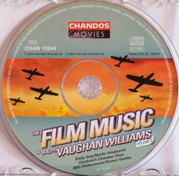 CD Ralph Vaughan Williams: The Film Music Of Ralph Vaughan Williams Volume 2 / 49th Parallel / The Dim Little Islands / The England Of Elizabeth 290530