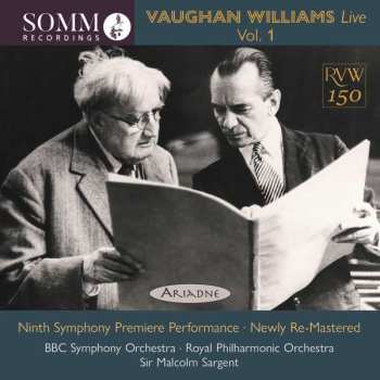 Ralph Vaughan Williams: Vaughan Williams Live Vol.1