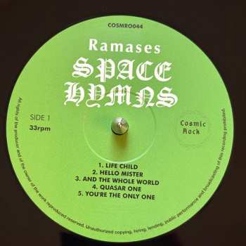 LP Ramases: Space Hymns