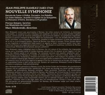 CD Jean-Philippe Rameau: Nouvelle Symphonie 454088