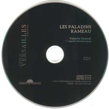 3CD Jean-Philippe Rameau: Les Paladins 444986
