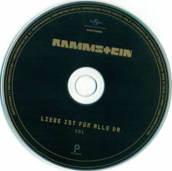 2CD Rammstein: Liebe Ist Für Alle Da DIGI 20263