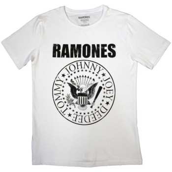 Merch Ramones: Ramones Ladies T-shirt: Presidential Seal (large) L